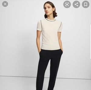 NWT theory cashmere knit shirt XL